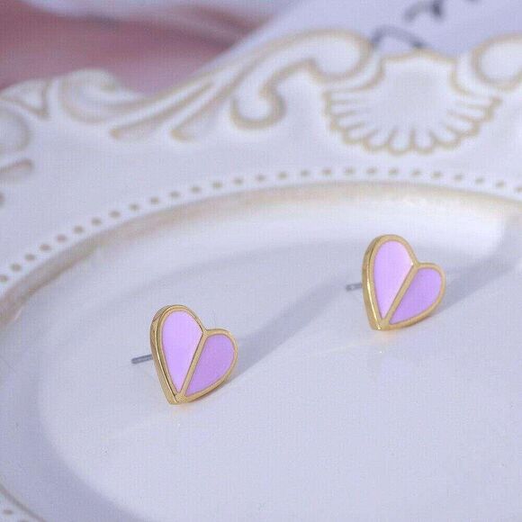 Kate Spade New York Black Heritage Spade Small Earring’s - Picture 4 of 5